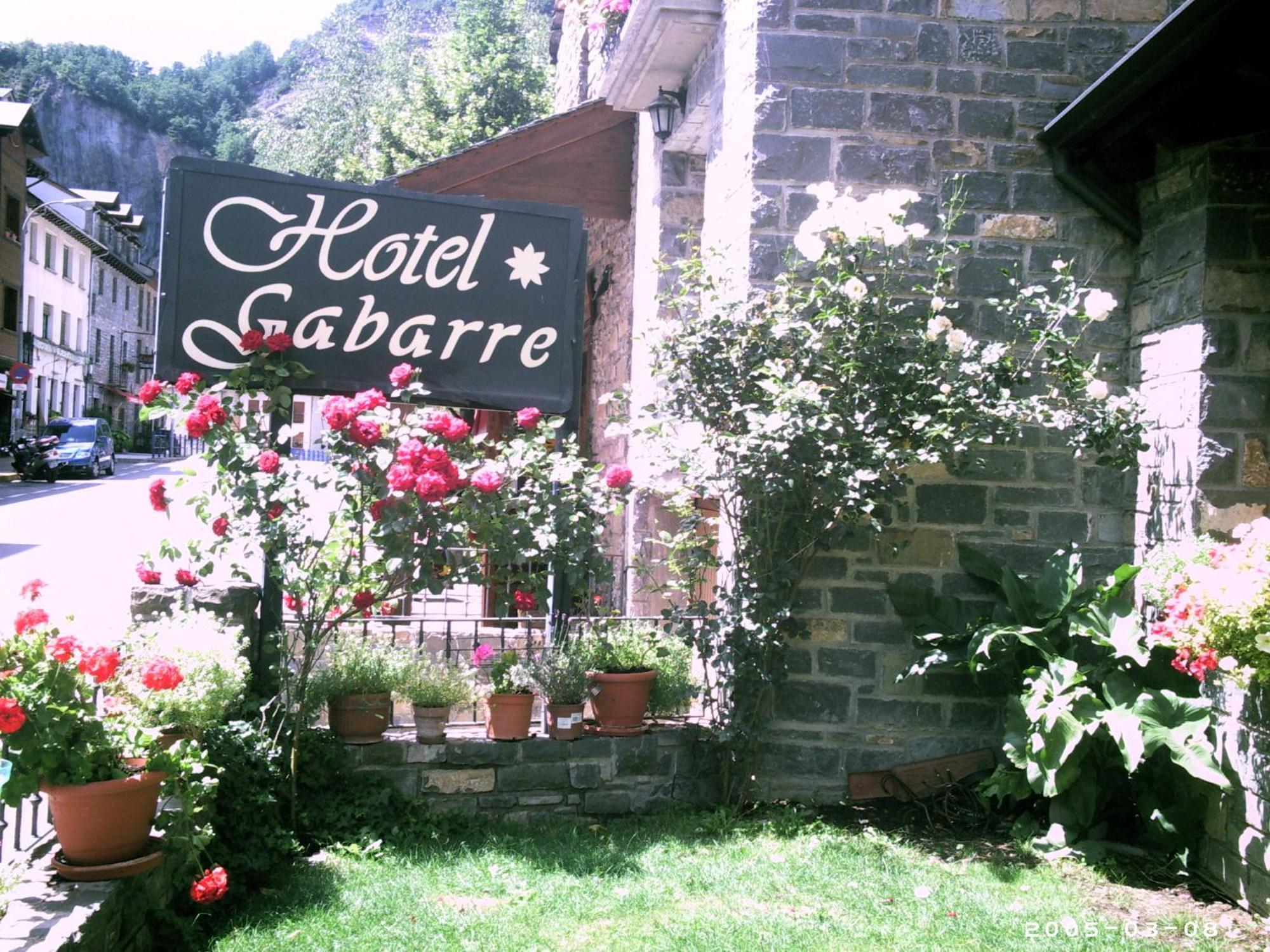 Hotel Gabarre Broto Exterior foto